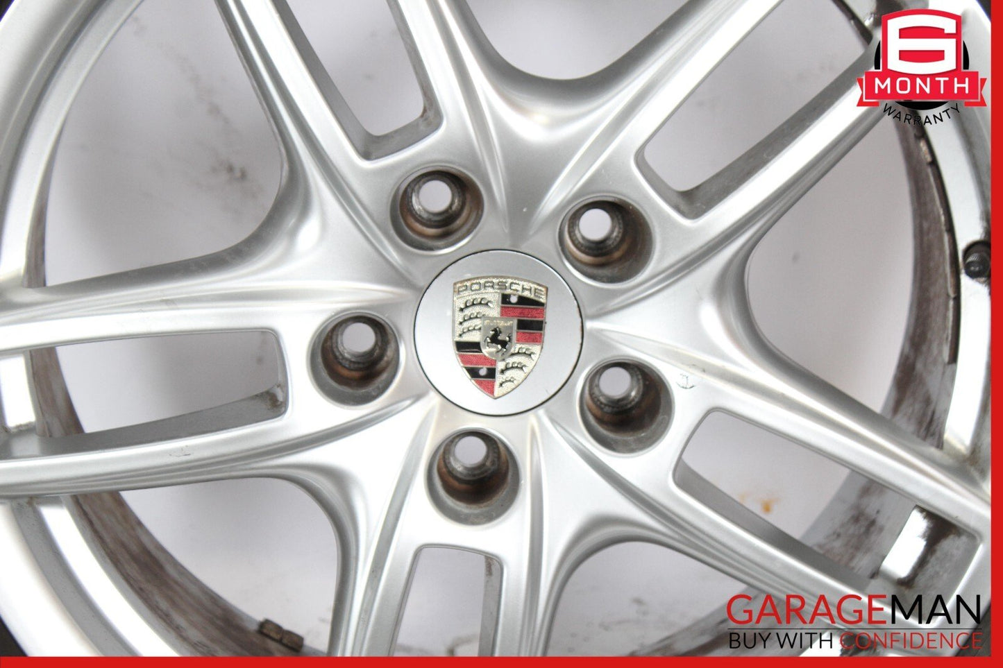 11-18 Porsche Cayenne 958 8.5 X 19 19" Wheel Rim Silver 7P5601025A OEM