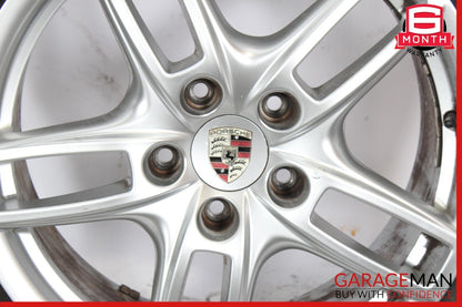 11-18 Porsche Cayenne 958 8.5 X 19 19" Wheel Rim Silver 7P5601025A OEM