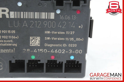 08-15 Mercedes W204 C250 Front Right Passenger Side Door Control Module Unit