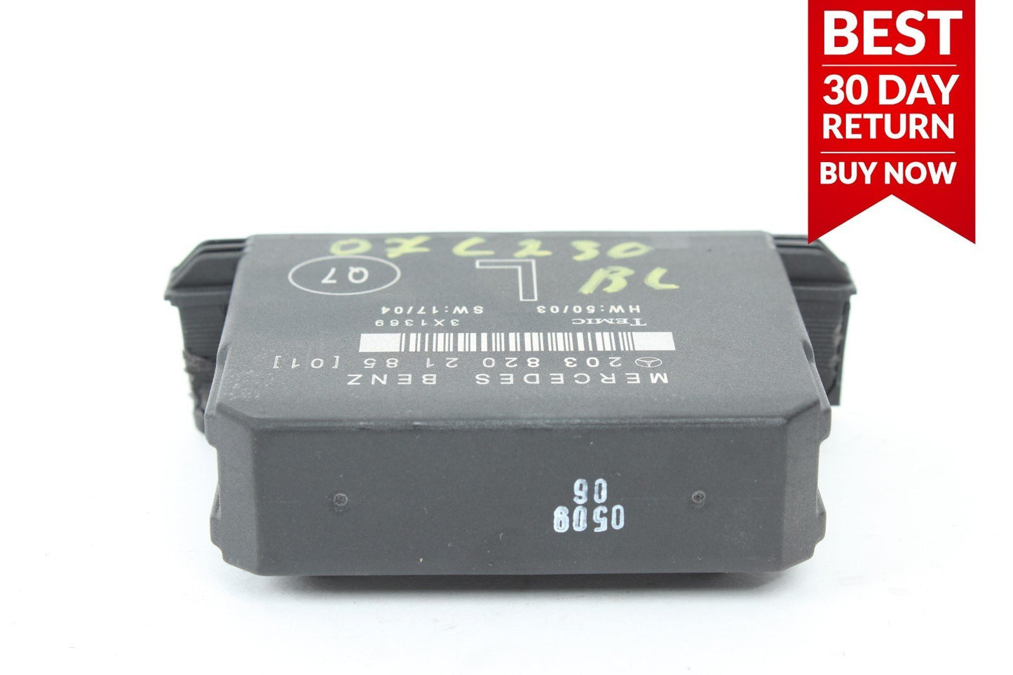 01-07 Mercedes W203 C230 C320 Rear Left Side Door Computer Control Module A95