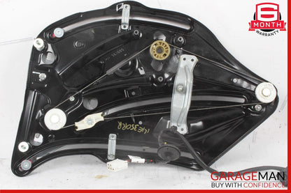 10-16 Mercedes W207 E350 E400 Rear Right Window Regulator Motor Plate Frame OEM