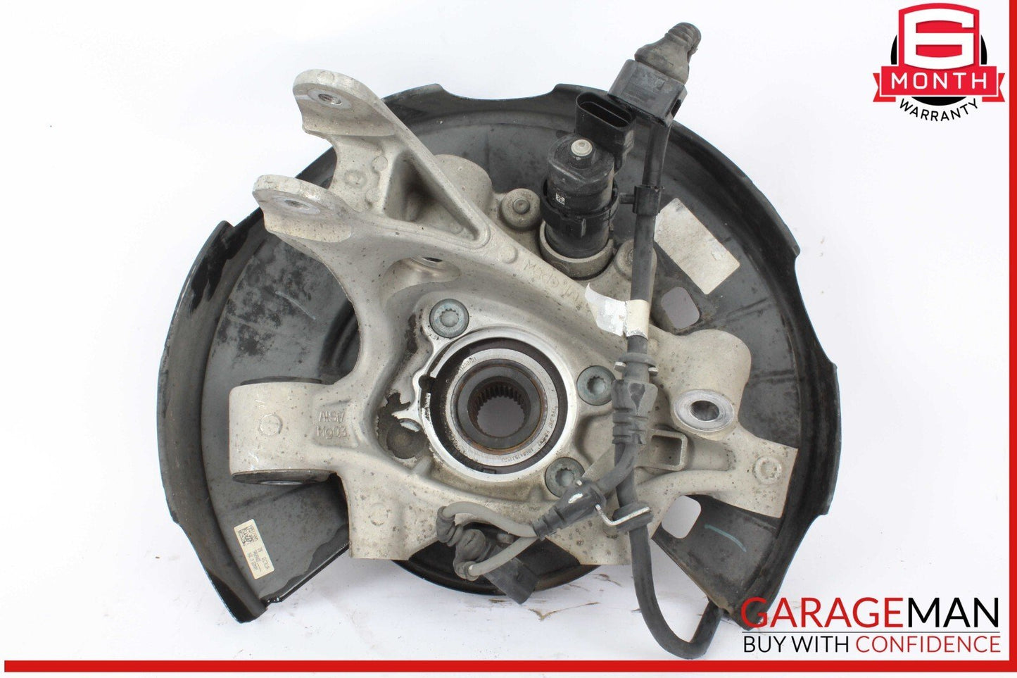 11-14 Porsche Cayenne 958 S Rear Left Side Driver Knuckle Spindle OEM
