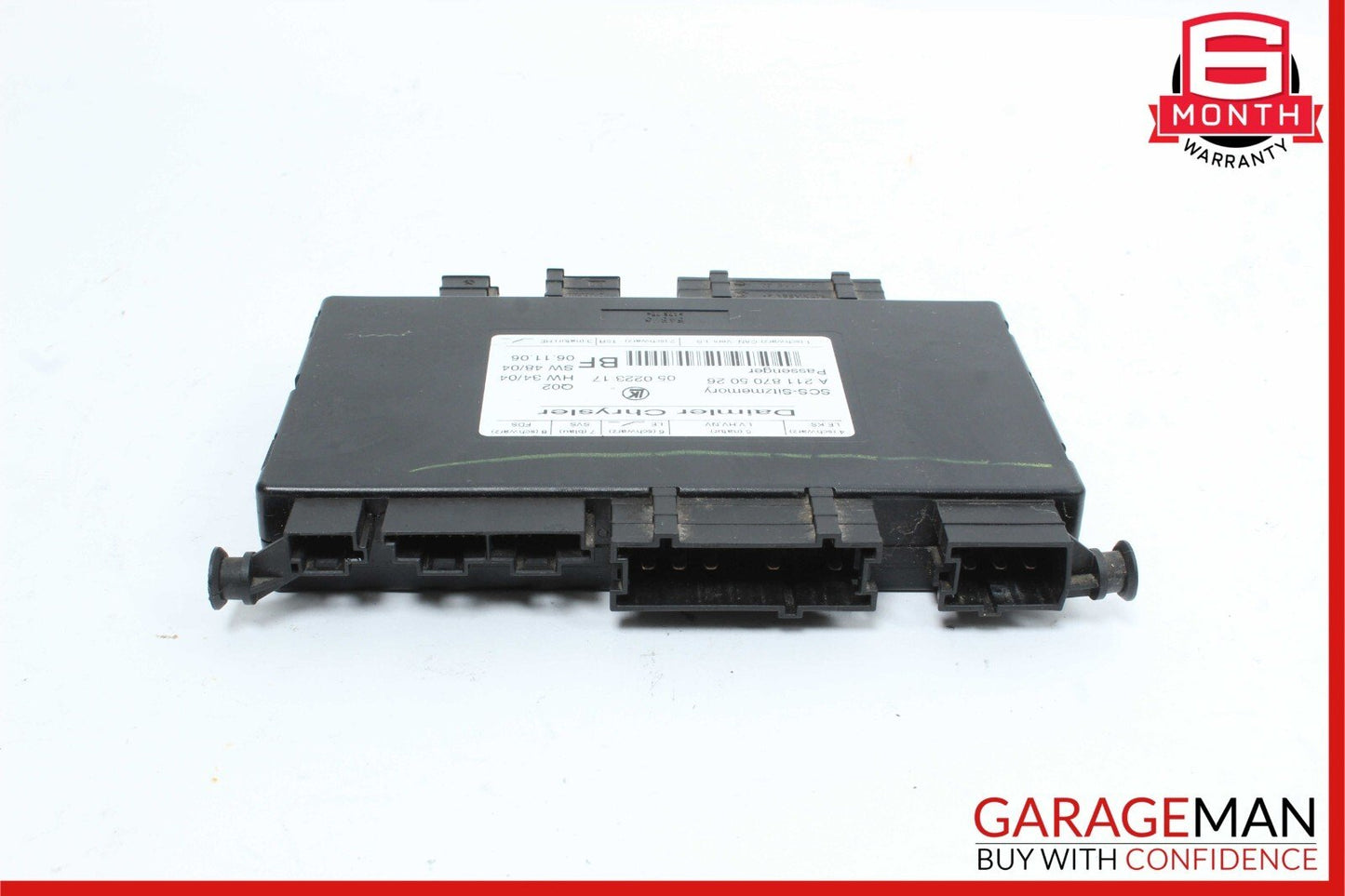 03-12 Mercedes X164 GL450 E350 Under Seat Control Module Front Right Side OEM