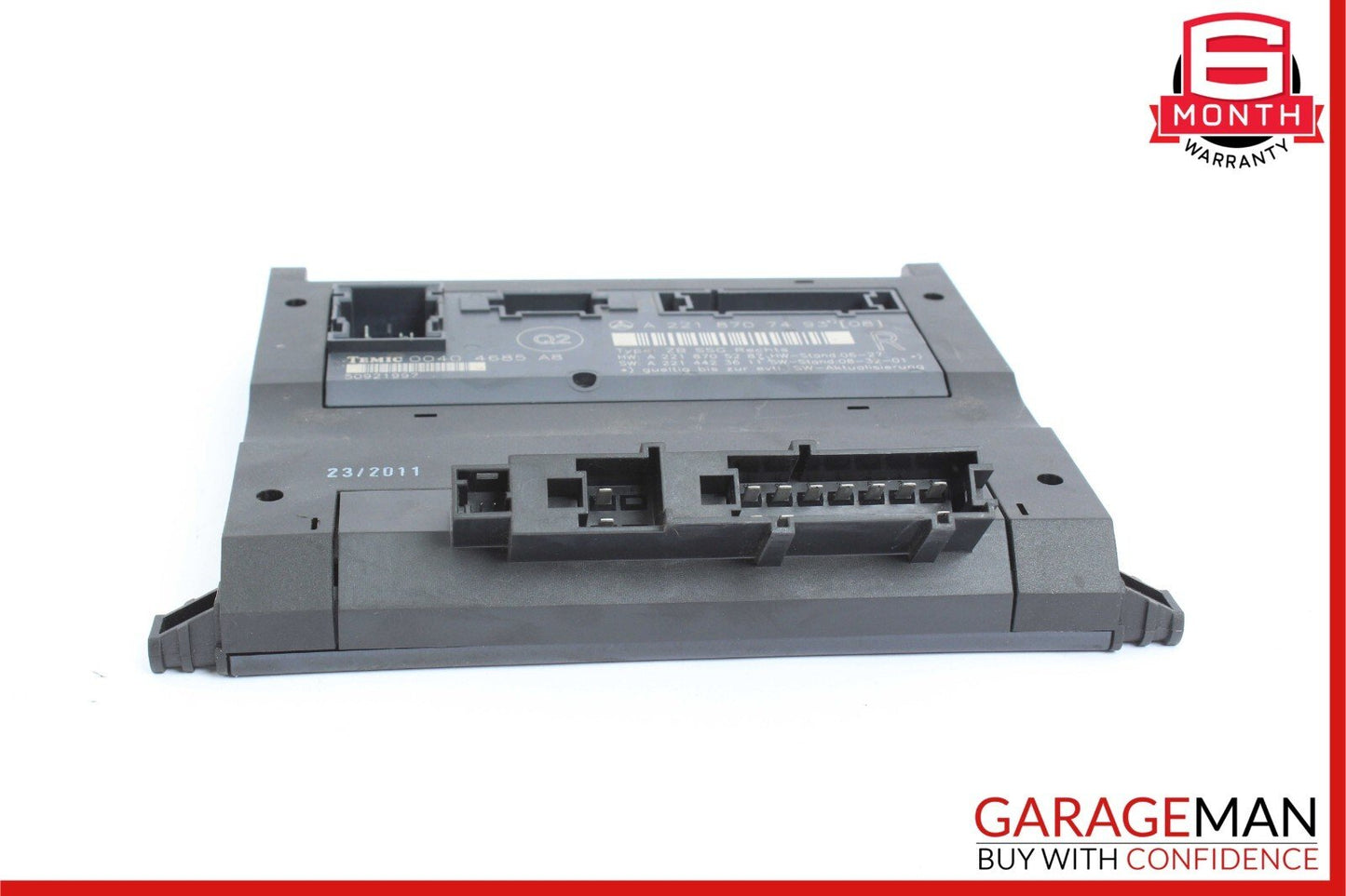 07-13 Mercedes W221 S400 S550 Front Right Side Under Seat Computer Control OEM