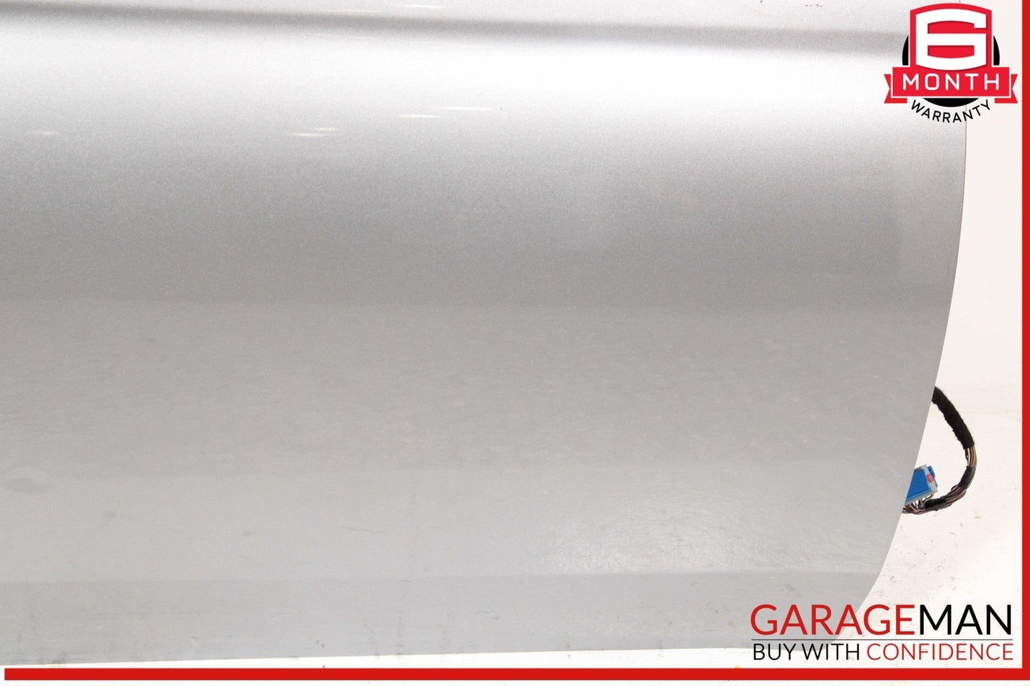 12-17 Fiat 500 Front Right Passenger Side Door Shell Panel Silver OEM
