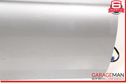 12-17 Fiat 500 Front Right Passenger Side Door Shell Panel Silver OEM