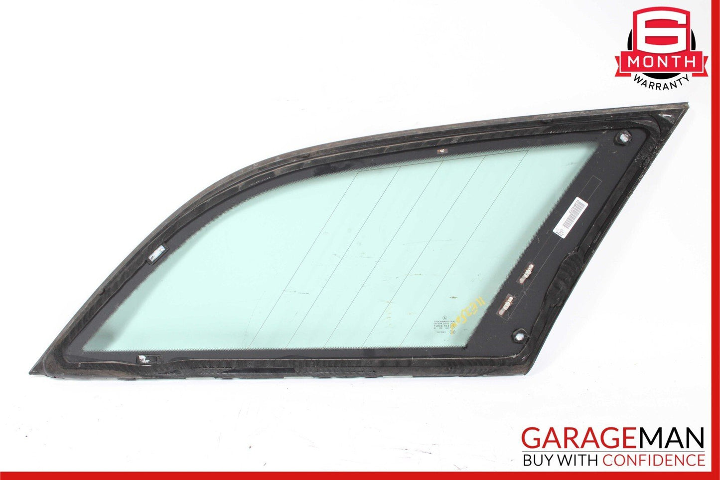 11-17 Mercedes W212 E350 Wagon Rear Left Driver Side Quarter Door Window Glass
