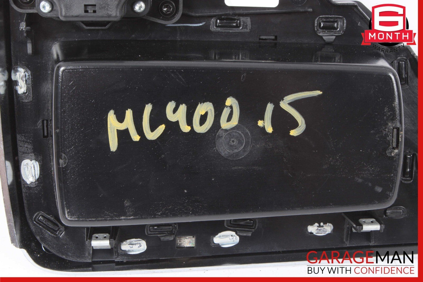 12-19 Mercedes W166 ML400 GL450 GLS550 Center Console Bezel Trim Black OEM