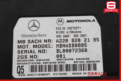 00-06 Mercedes R230 SL500 CLK55 AMG Voice Command Control Module 2208204785 OEM