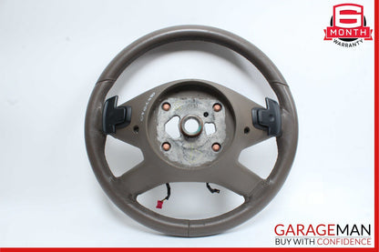09-13 Mercedes X164 GL350 ML550 Driver Steering Wheel w/ Paddle Shifters Brown