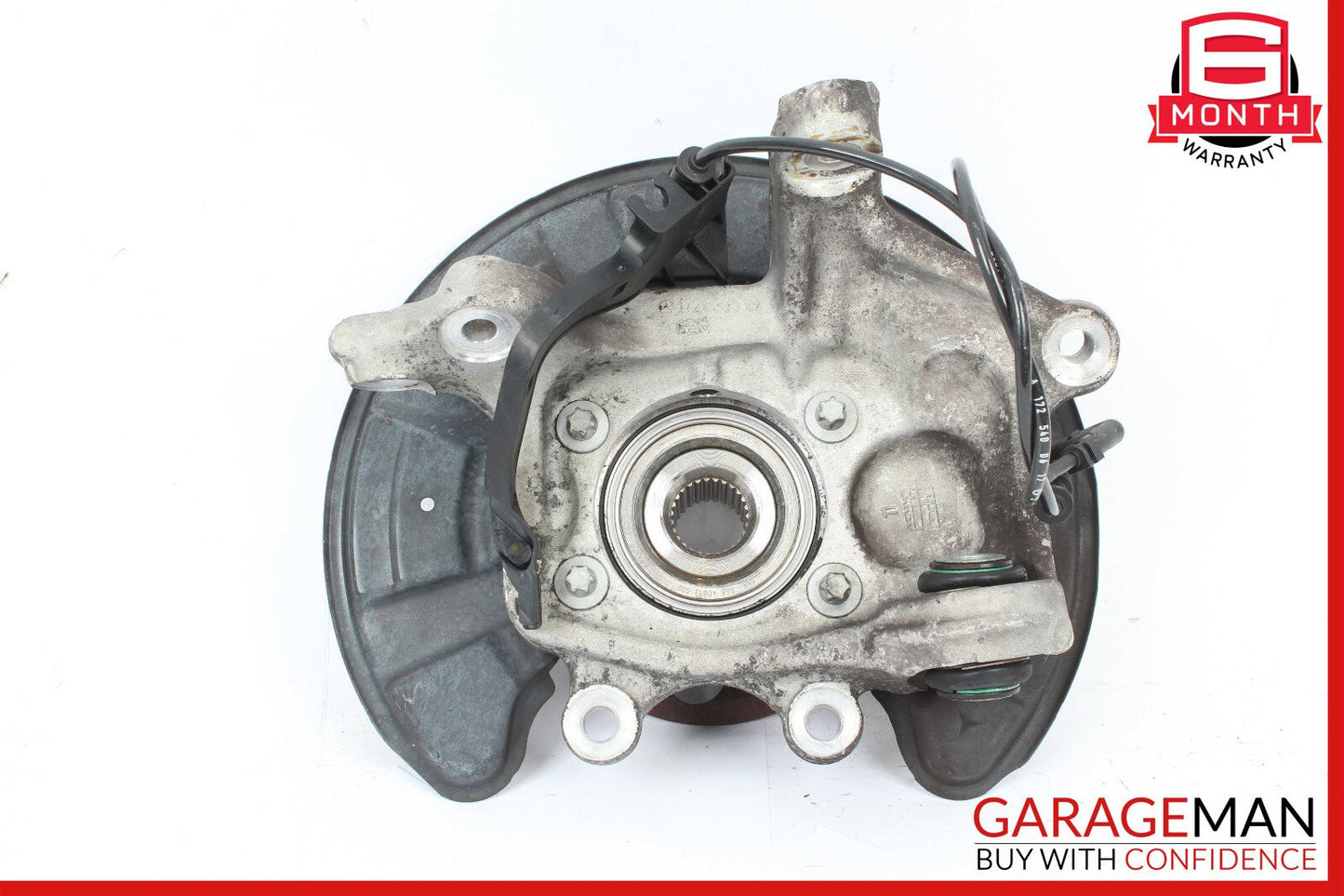 12-20 Mercedes R172 SLK350 Rear Left Side Spindle Knuckle Hub OEM