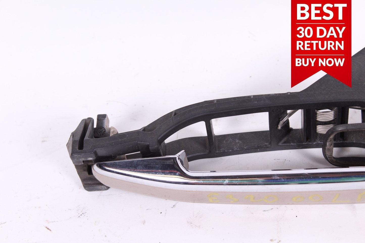98-02 Mercedes W210 E320 Rear Left Driver Side Exterior Door Handle Beige A57