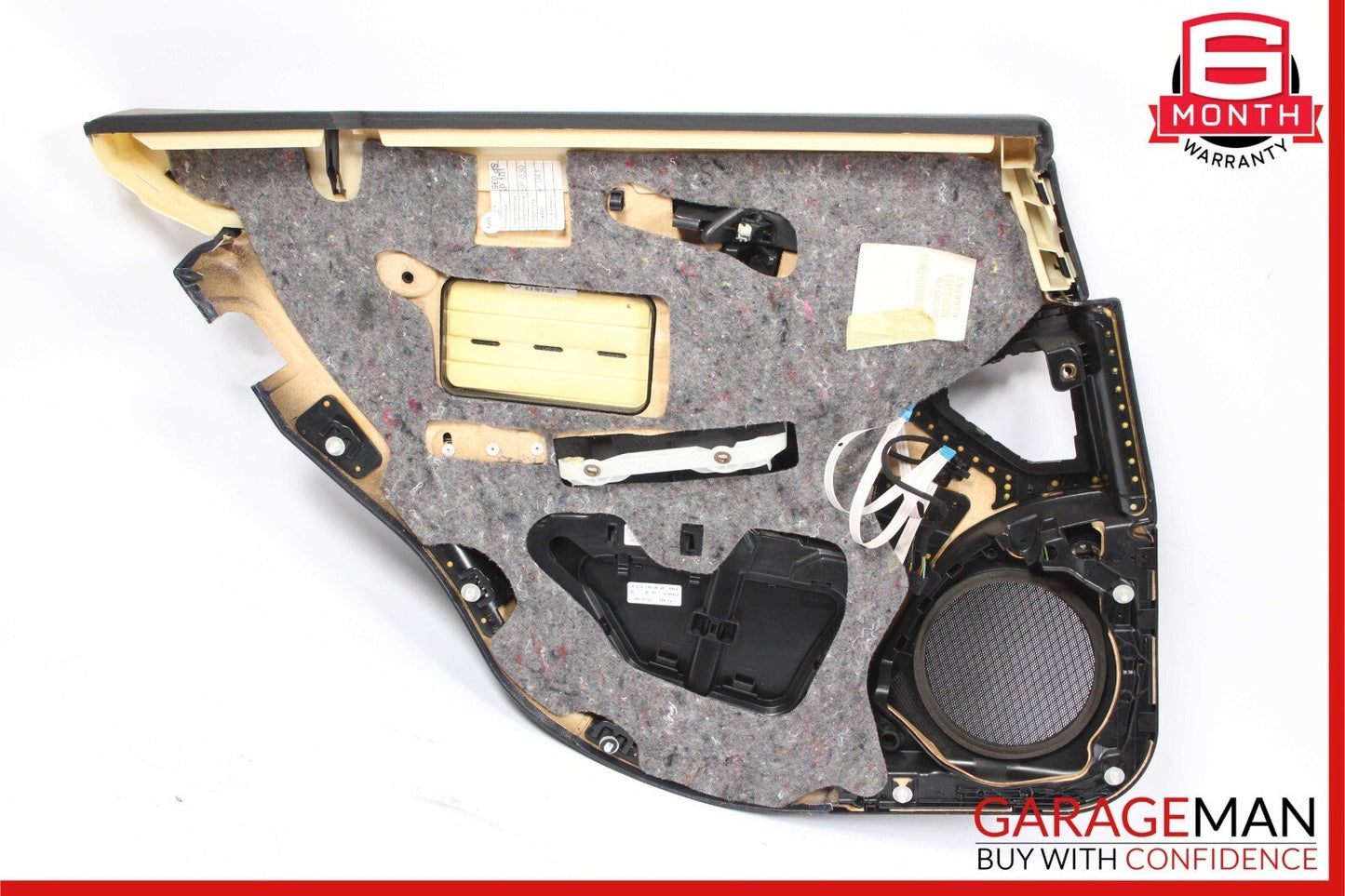 06-11 Mercedes W219 CLS500 CLS550 Rear Right Interior Door Panel Cover Black
