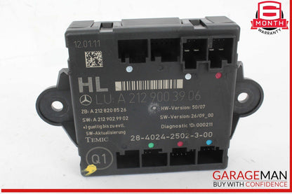 08-18 Mercedes W204 C300 Rear Left Side Door Control Module 2129003906 OEM