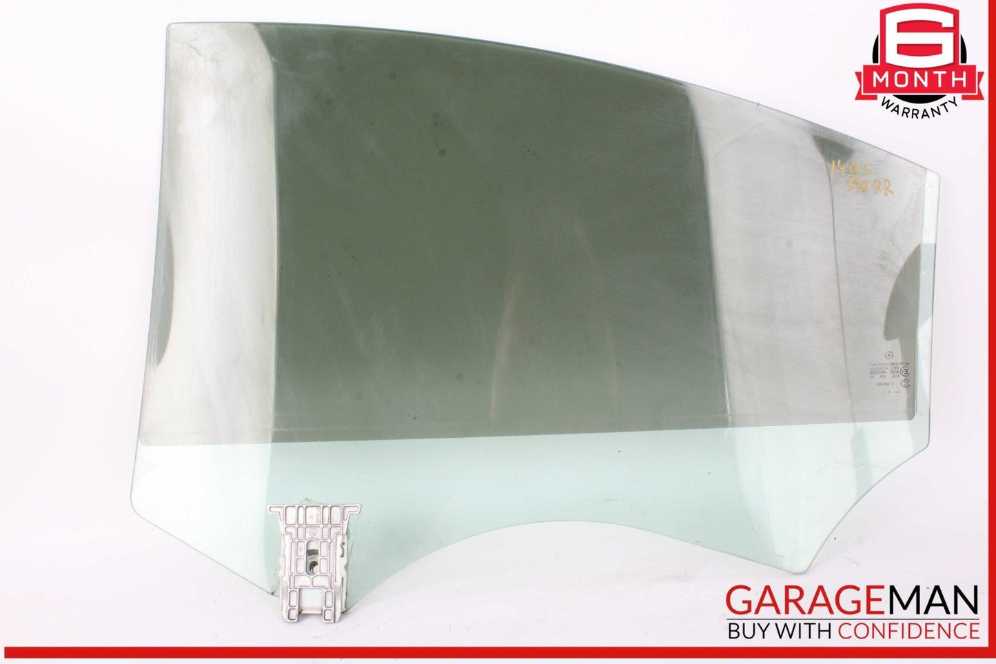 12-18 Mercedes W218 CLS550 Rear Right Passenger Side Door Window Glass OEM