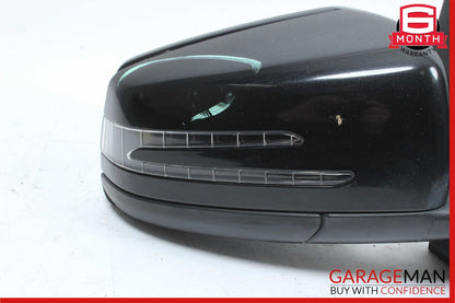 12-14 Mercedes W204 C250 C63 Front Right Side Mirror Door Rear View Glass Black