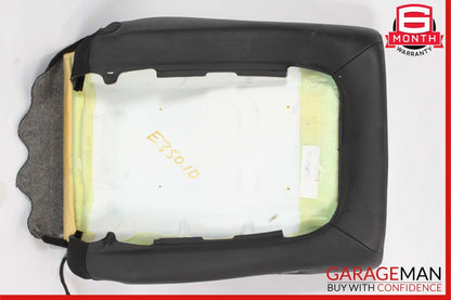 10-16 Mercedes W212 E350 E550 Front Right Side Top Upper Seat Cushion Black OEM