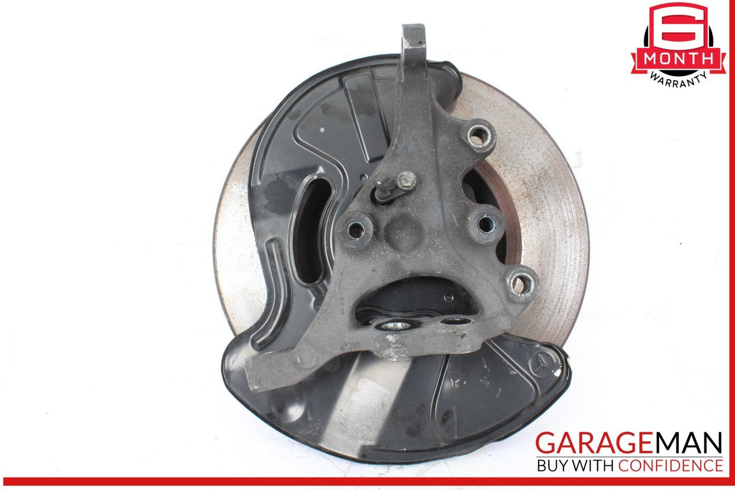 03-09 Mercedes W209 CLK320 Front Right Spindle Knuckle Wheel Hub w/ Rotor Disc