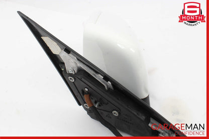 12-14 Mercedes W204 C250 Front Left Side Mirror Rear View Door Polar White