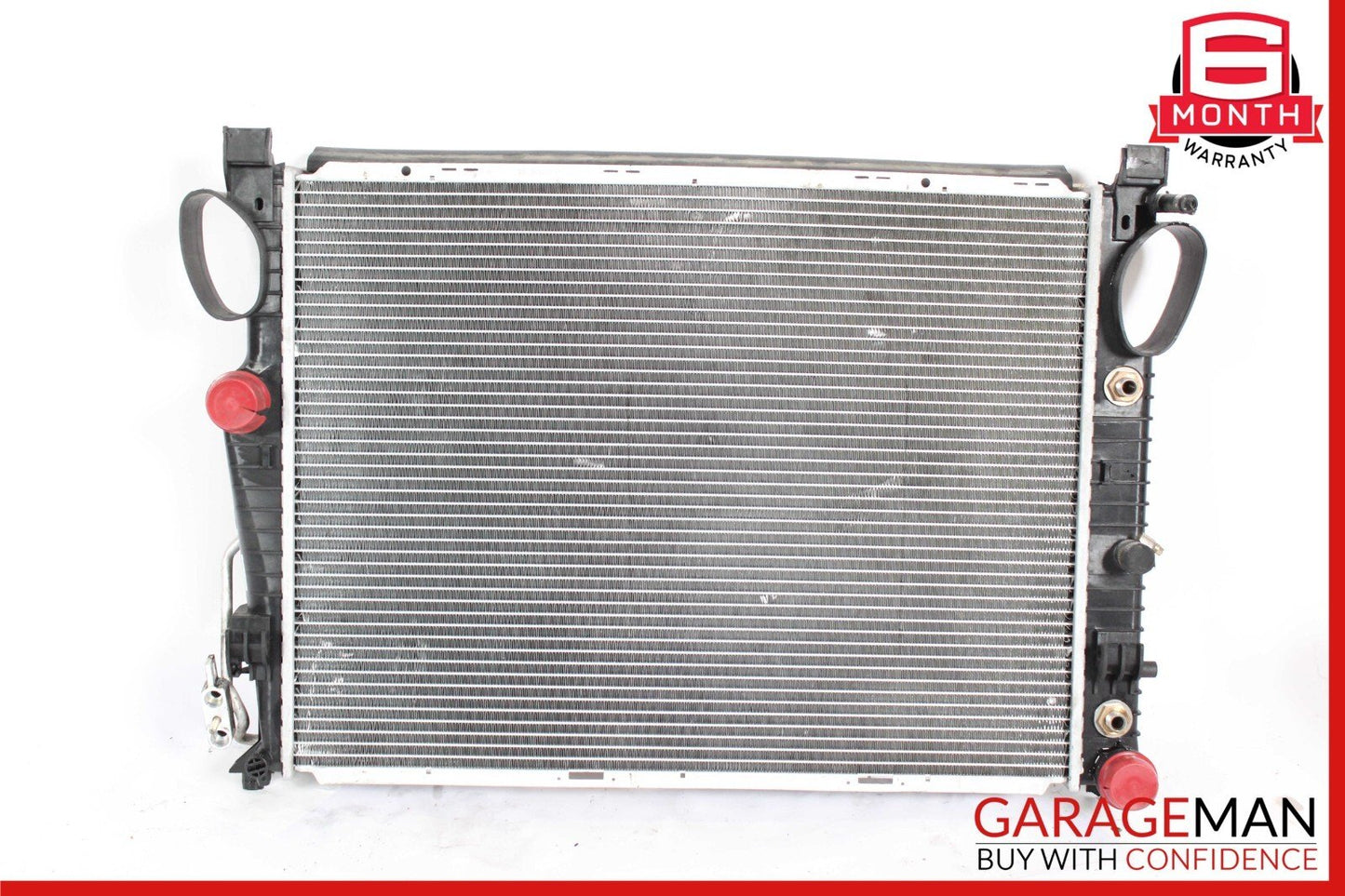 03-08 Mercedes R230 SL500 Engine Radiator A/C AC Air Condenser Oil Cooler Assy
