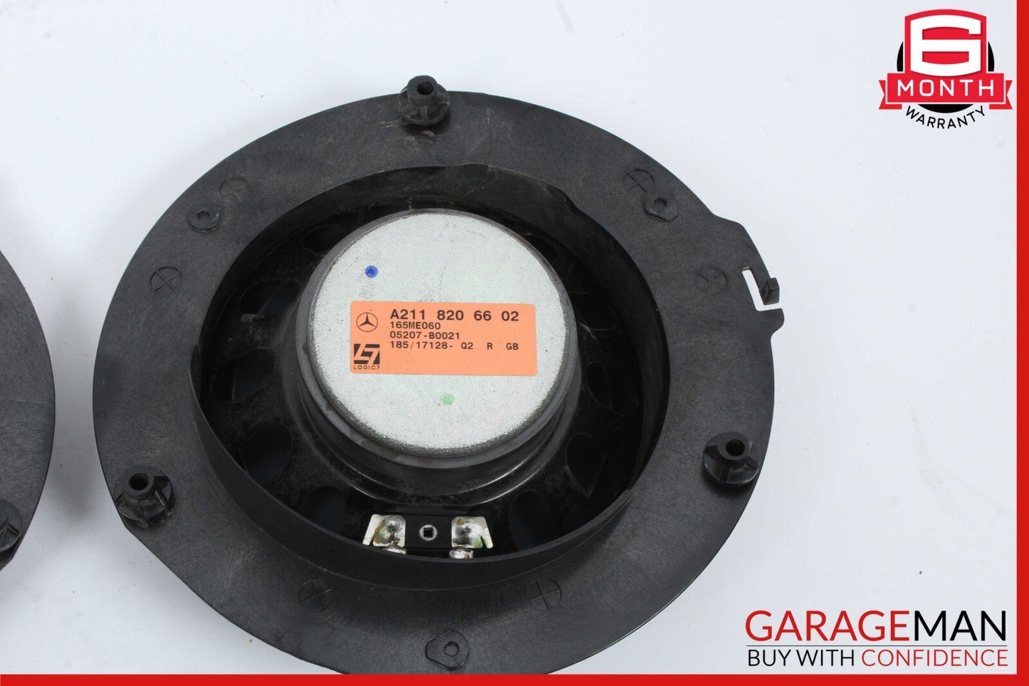 07-09 Mercedes W211 E350 E63 AMG Front Door Audio Sound Speakers Set of 2 Pc OEM