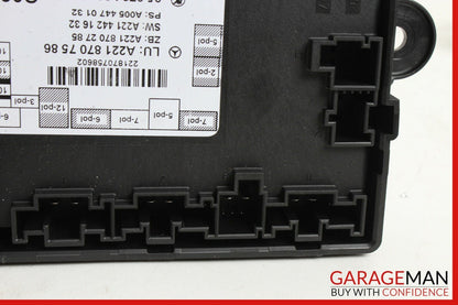 07-13 Mercedes W221 S550 S600 Rear Left Driver Side Door Control Module OEM