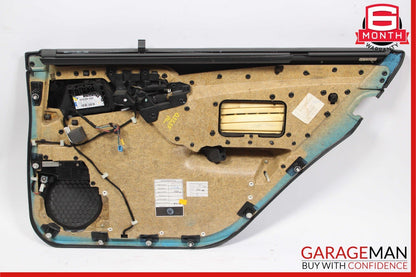 00-06 Mercedes W220 S55 AMG Rear Left Interior Door Panel Sunshade Assembly OEM
