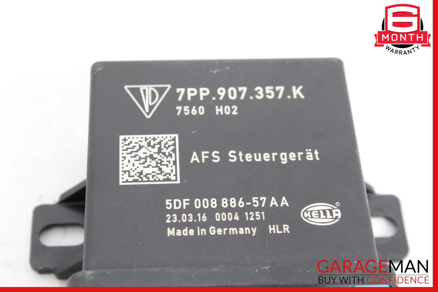 10-16 Porsche Panamera 970 Headlight Range Control Module Unit 7PP907357 OEM