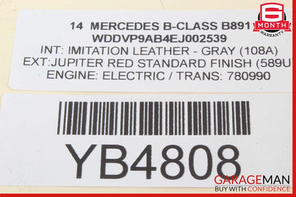 13-18 Mercedes B-Class W242 W246 B250 Center Console Media Controller 2469001509