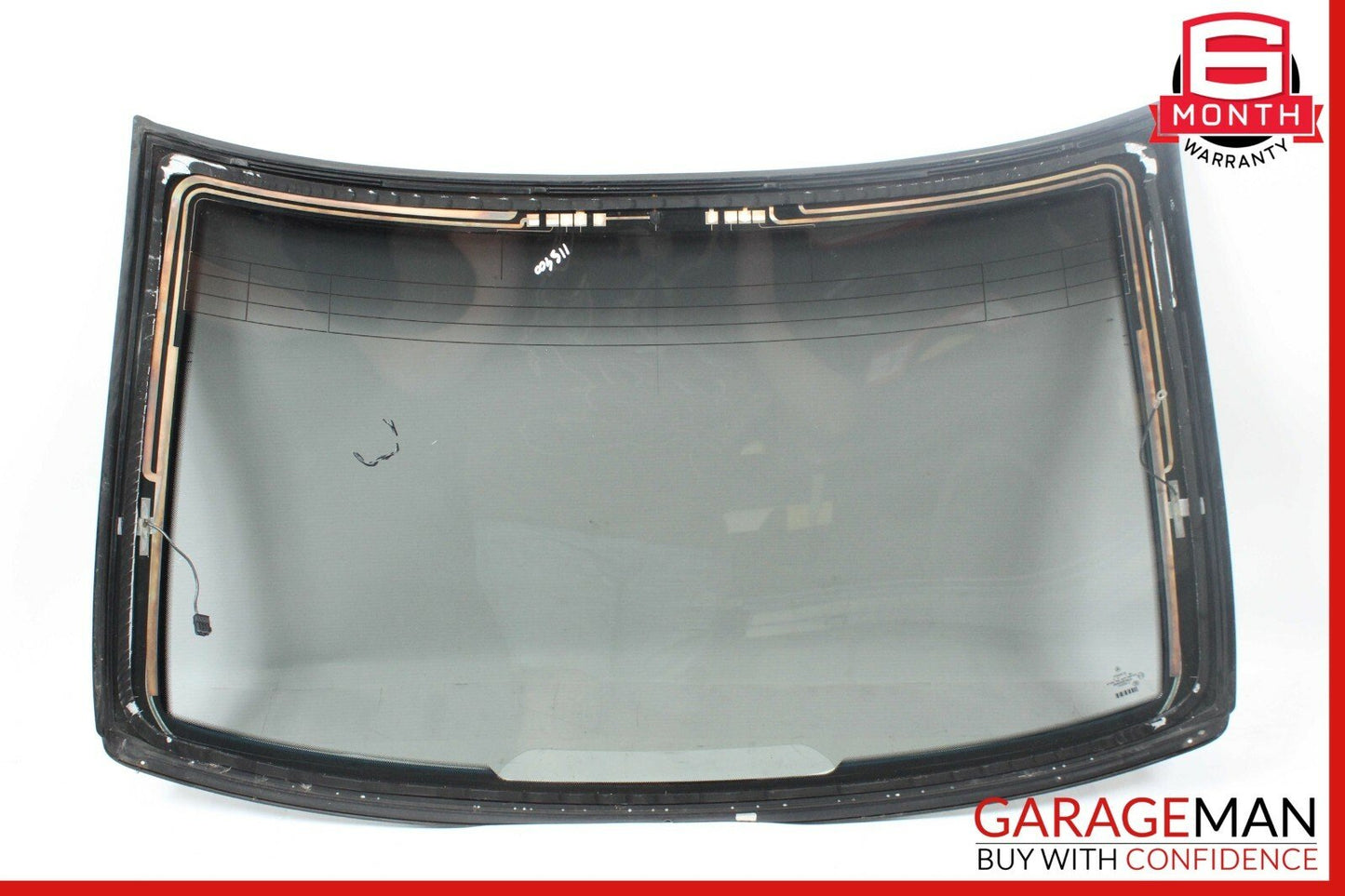 07-13 Mercedes W221 S400 S63 AMG Rear Windshield Wind Shield Back Glass OEM
