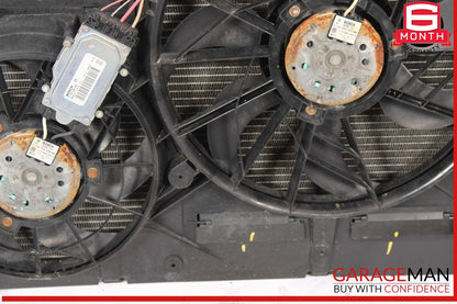08-10 Porsche Cayenne 957 Engine Coolant Radiator w/ Oil Cooler Assembly OEM