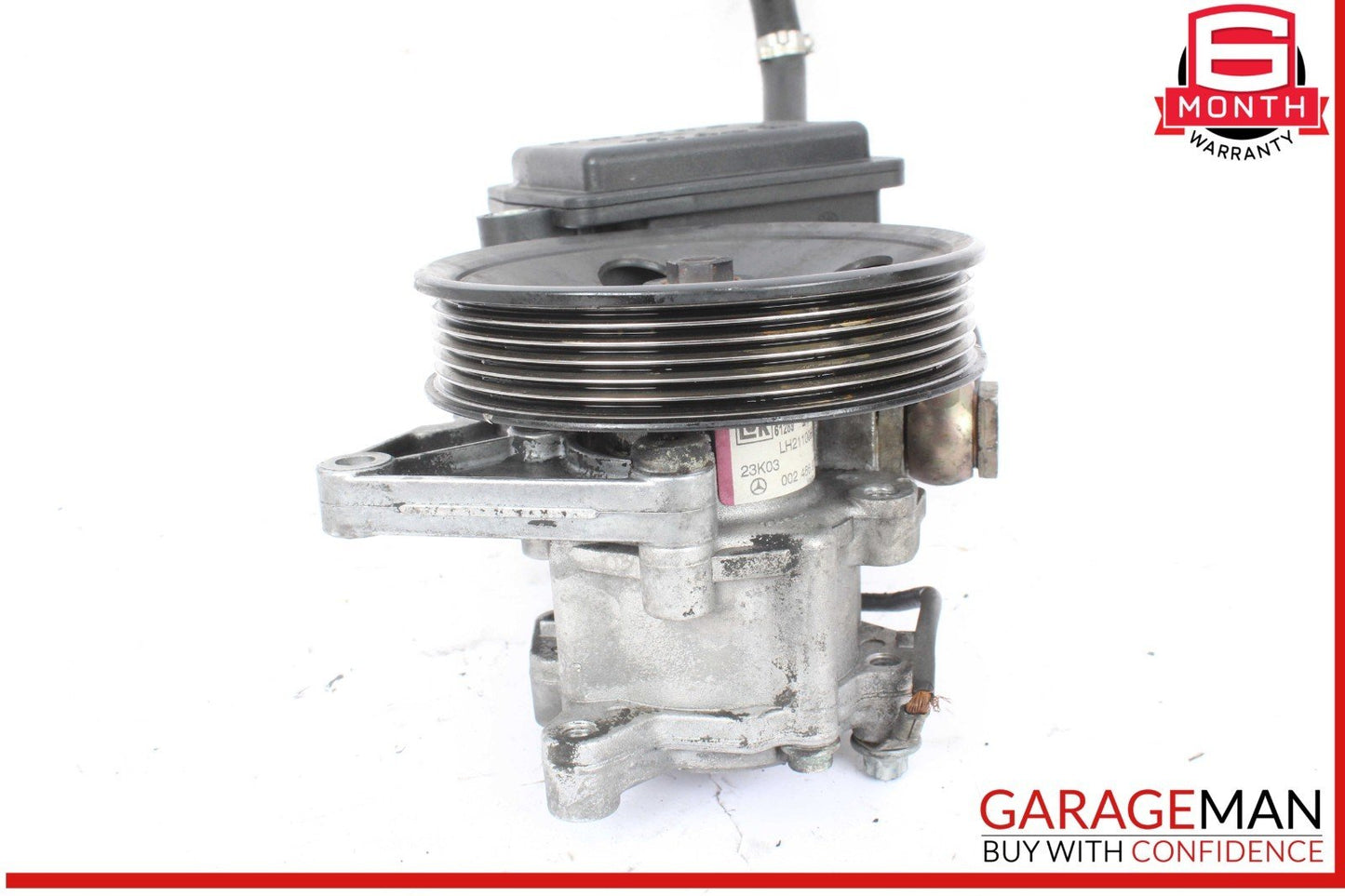 00-08 Mercedes W203 C240 Power Steering Pump Reservoir Assembly 0004600183 OEM