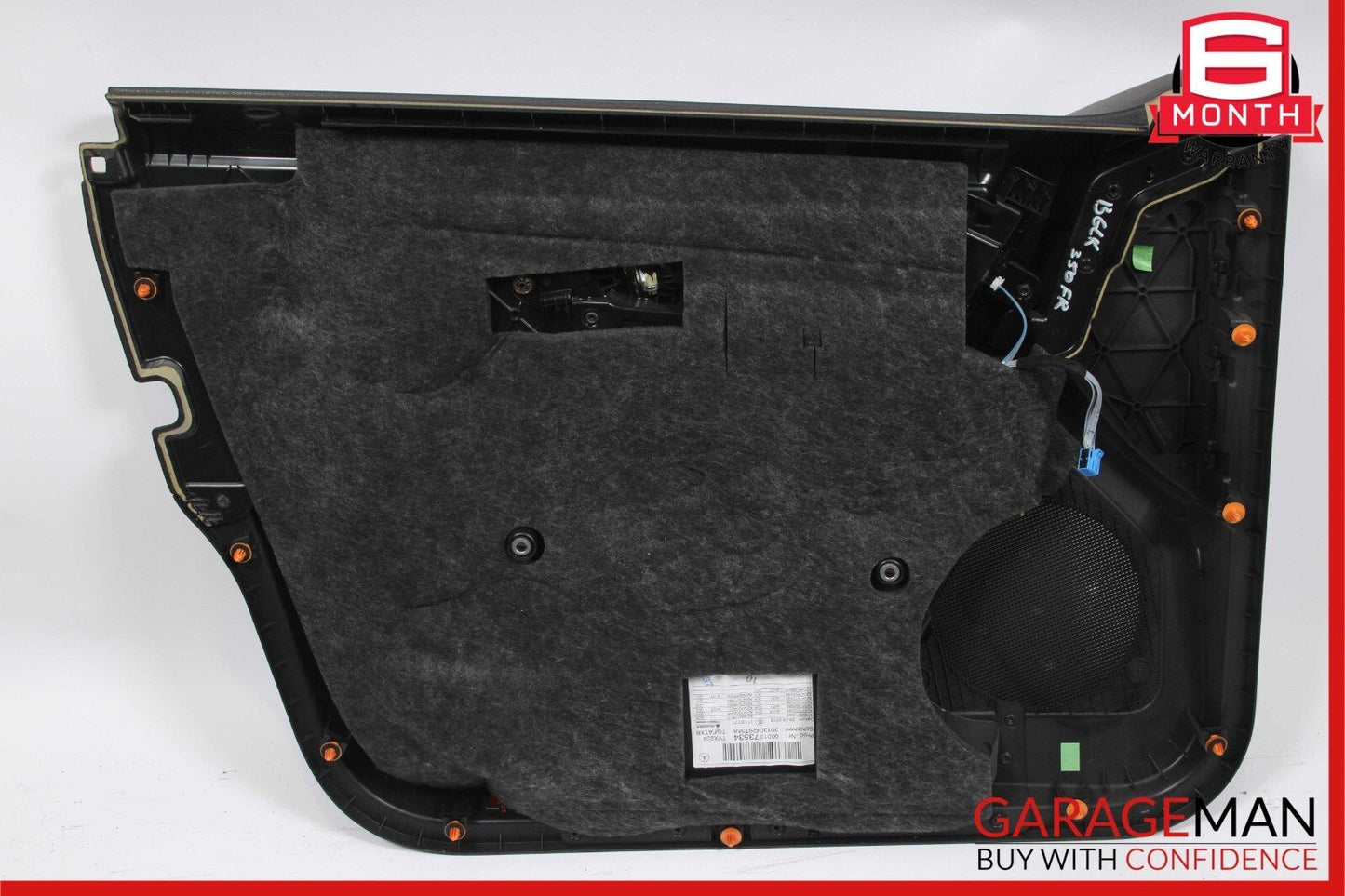 10-15 Mercedes X204 GLK350 Front Right Side Interior Door Trim Panel Assembly