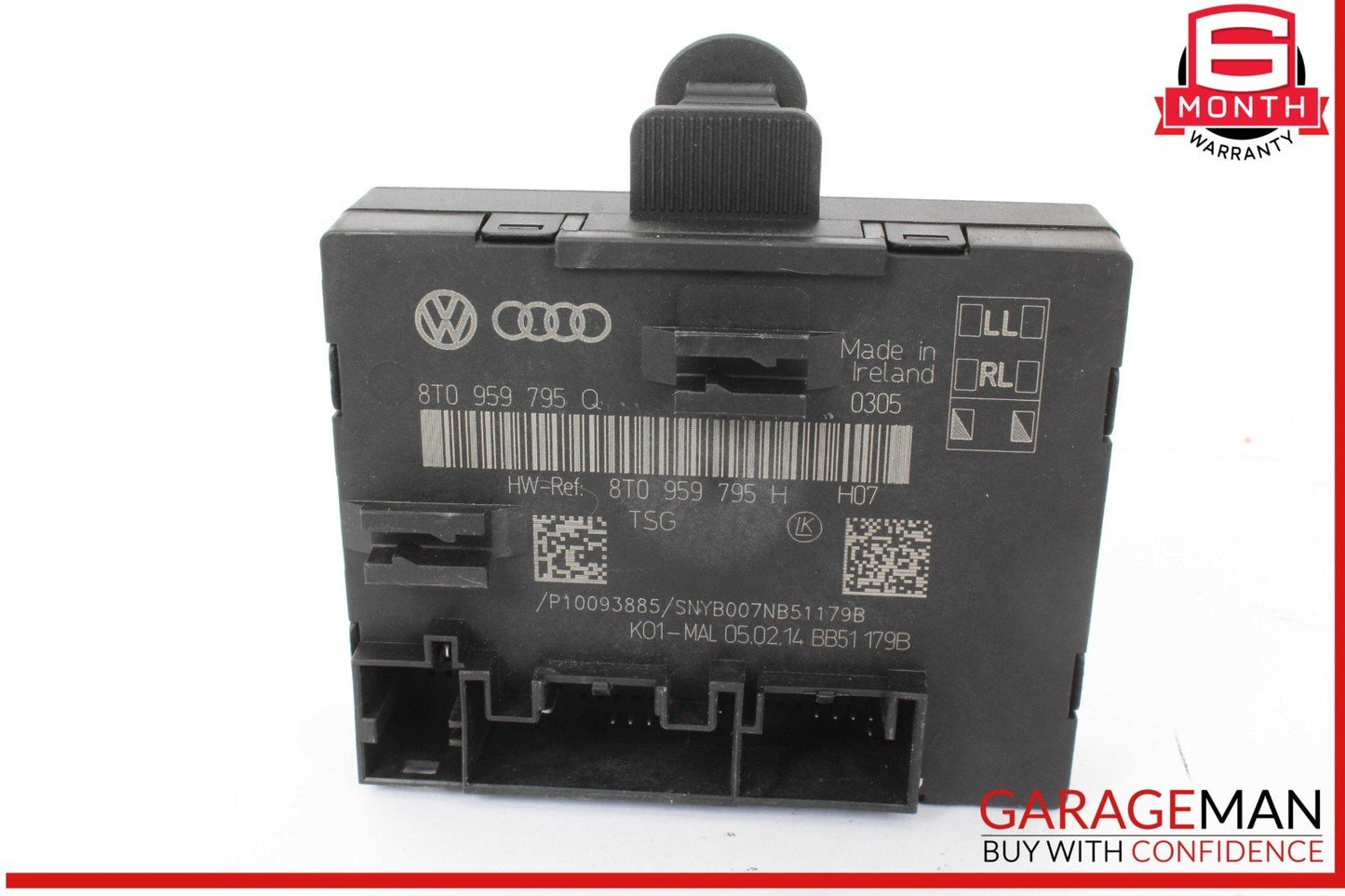 13-16 Audi A4 Rear Left or Right Side Door Control Module Unit 8T0959795Q OEM