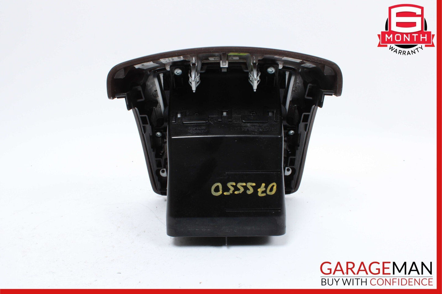 07-13 Mercedes W221 S550 Rear Center Console AC A/C Air Vent Trim Wood OEM