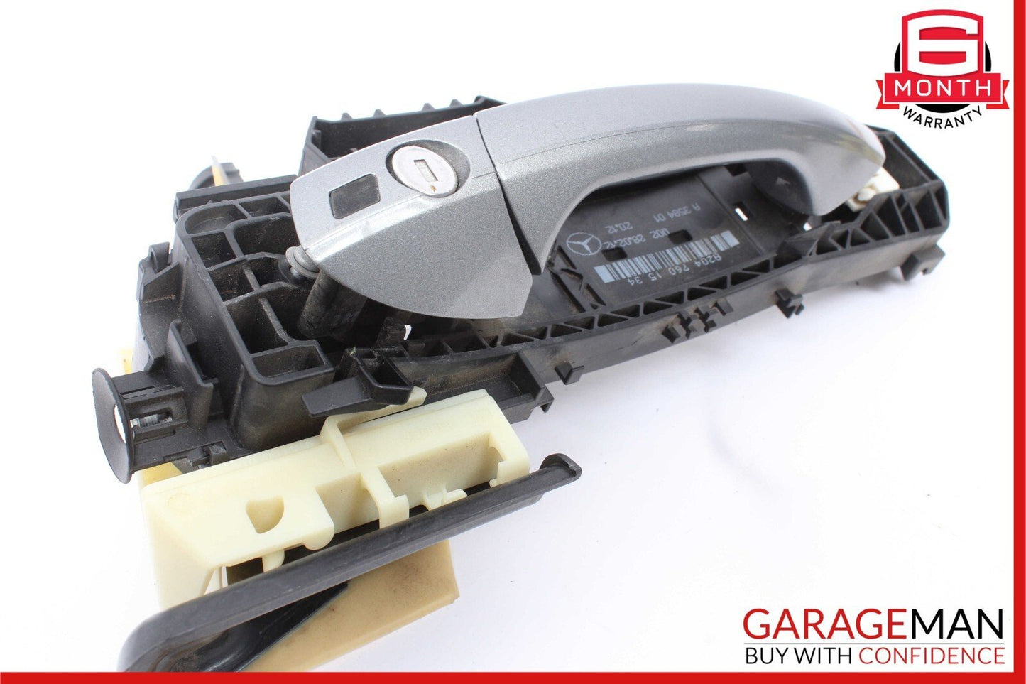 10-13 Mercedes W212 E350 Front Left Side Exterior Door Handle Assembly Silver