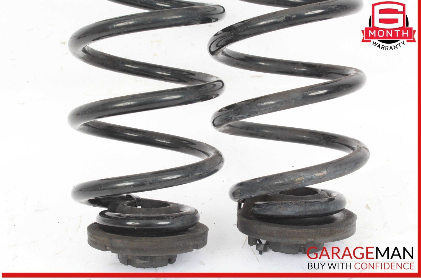 14-17 Audi SQ5 Rear Left and Rear Right Side Coil Spring Set of 2 OEM