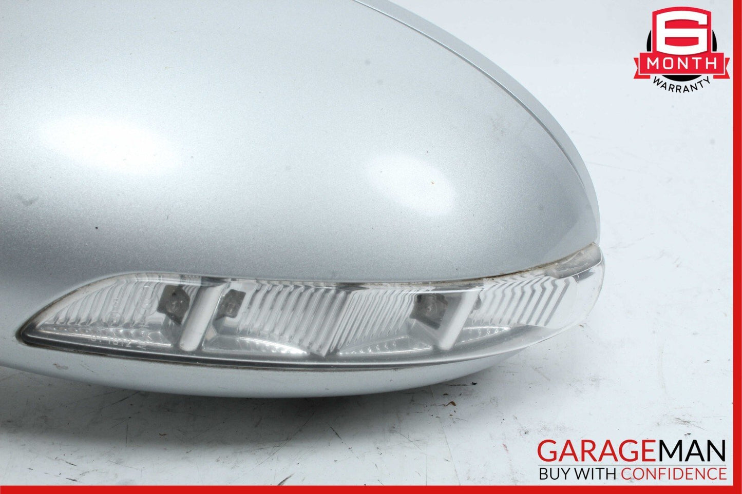 06-08 Mercedes W219 CLS550 Front Left Side Door Mirror Rear View Silver OEM