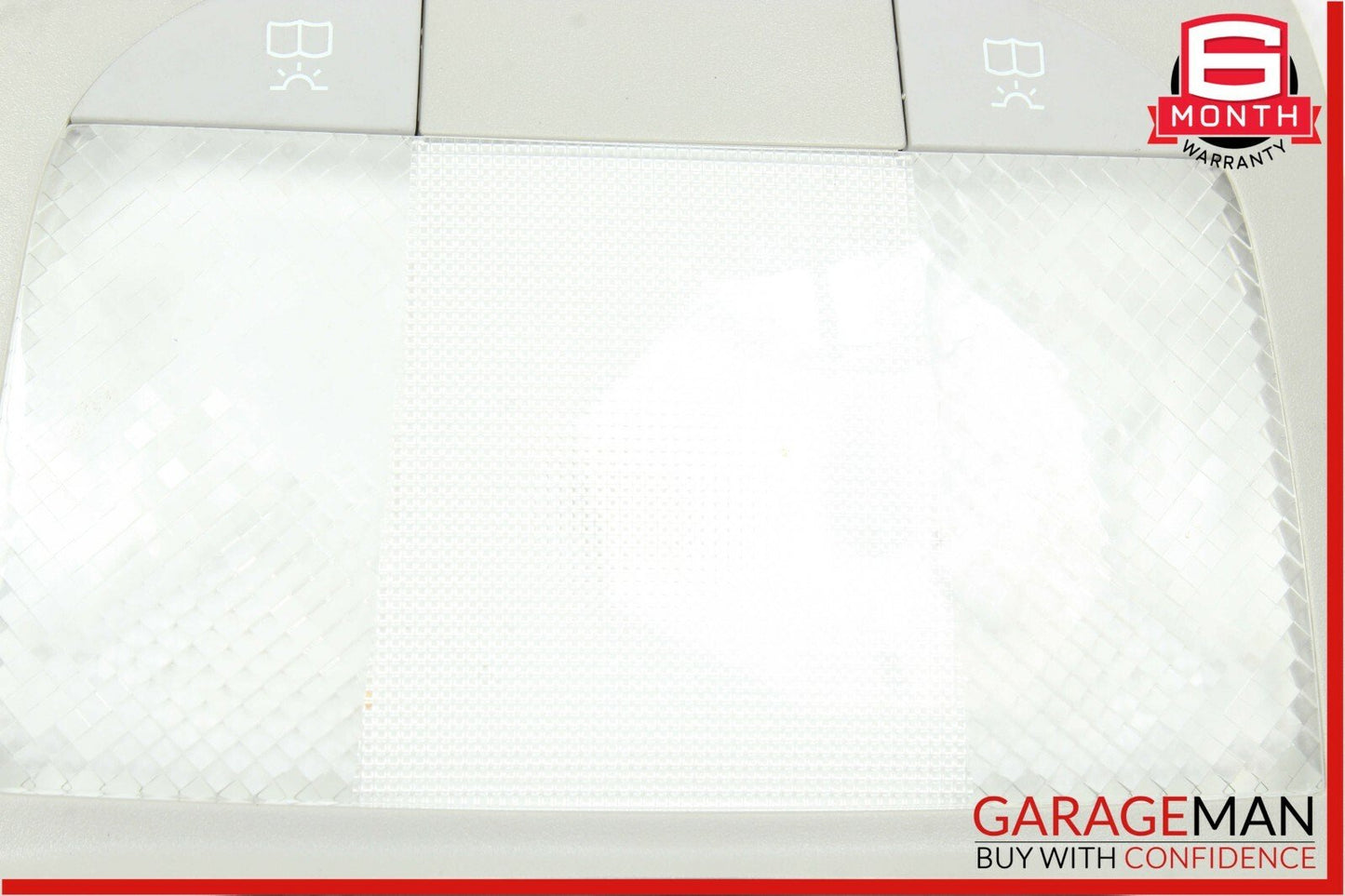06-12 Mercedes GL450 R350 Rear Overhead Dome Light Reading Map Lamp Gray OEM