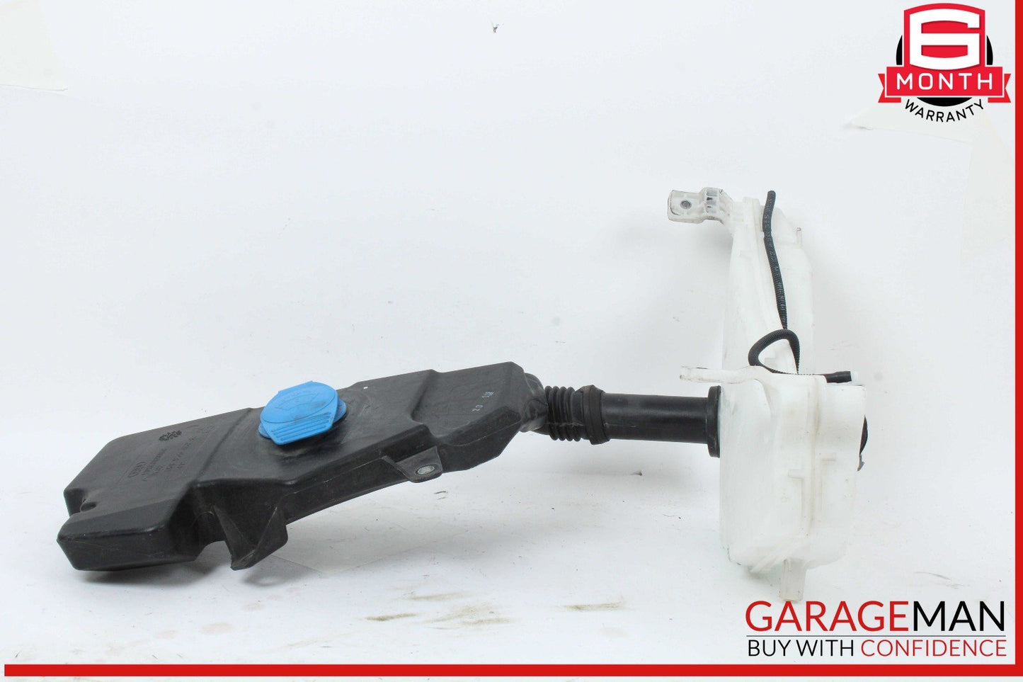 12-18 Audi S6 Windshield Washer Fluid Reservoir Tank Filler Neck Assembly OEM