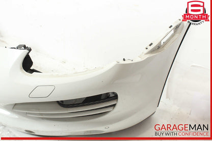 11-14 Porsche Cayenne 958 Front Bumper Cover Assembly White OEM