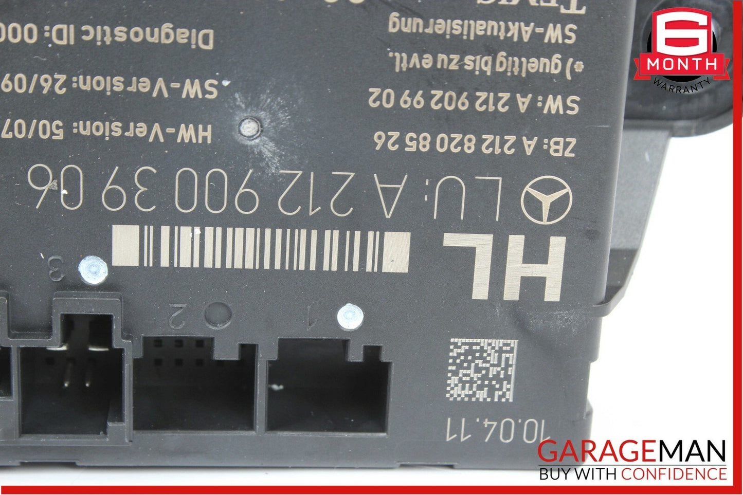 08-14 Mercedes W204 C250 C300 C350 Rear Left Side Door Controller Module Unit