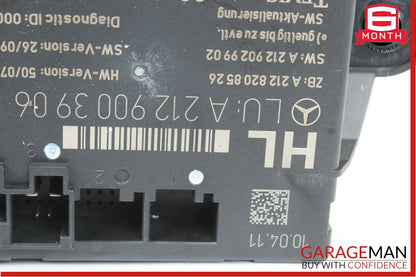 08-14 Mercedes W204 C250 C300 C350 Rear Left Side Door Controller Module Unit
