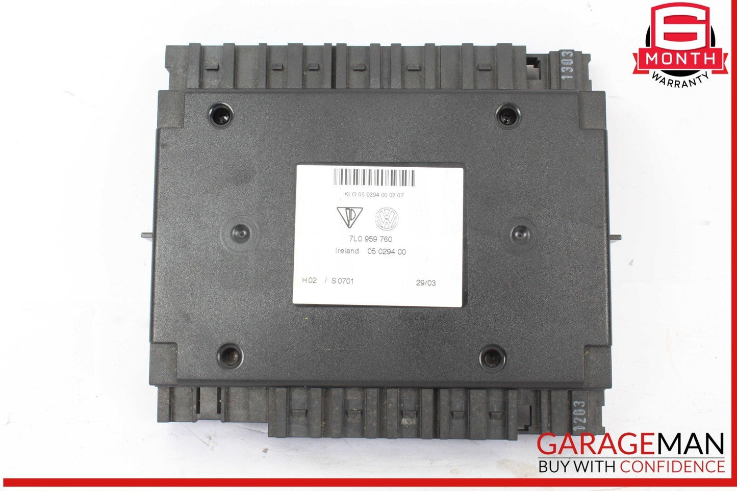 03-10 Porsche Cayenne S 955 Front Left Driver Side Seat Control Module Unit OEM