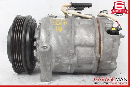 14-18 Mercedes W117 CLA250 AC A/C Air Conditioning Compressor OEM