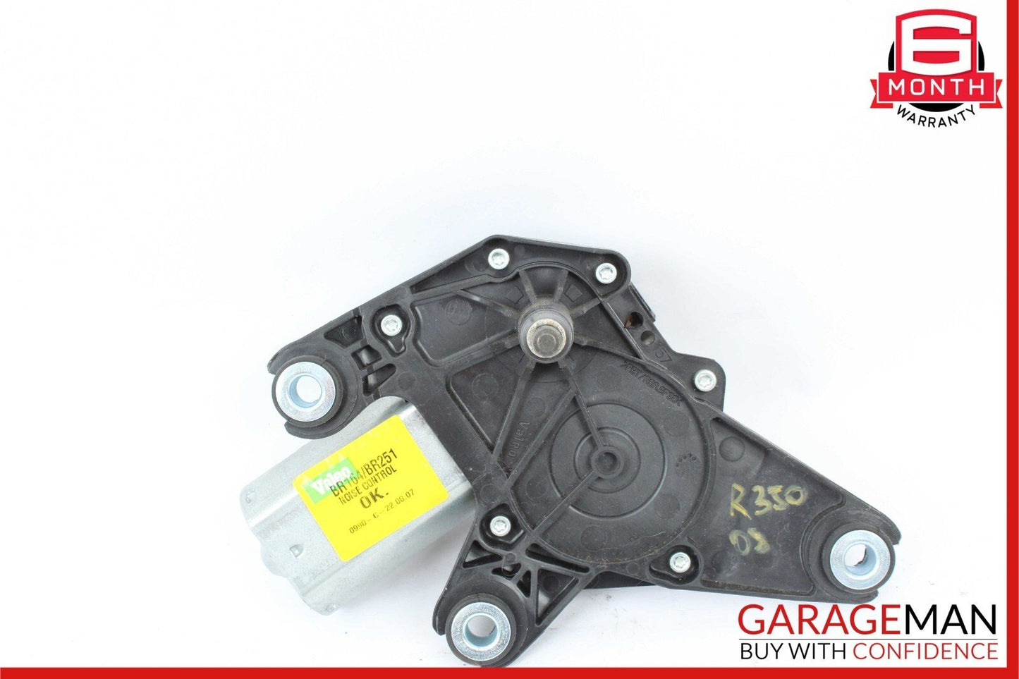 06-13 Mercedes X164 GL450 ML500 R550 R350 Rear Glass Windshield Wiper Motor Unit