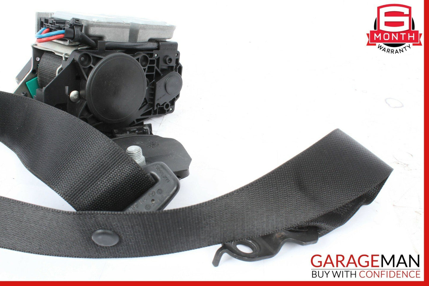 07-09 Mercedes W211 E350 E550 Front Right Passenger Side Seat Belt Black OEM