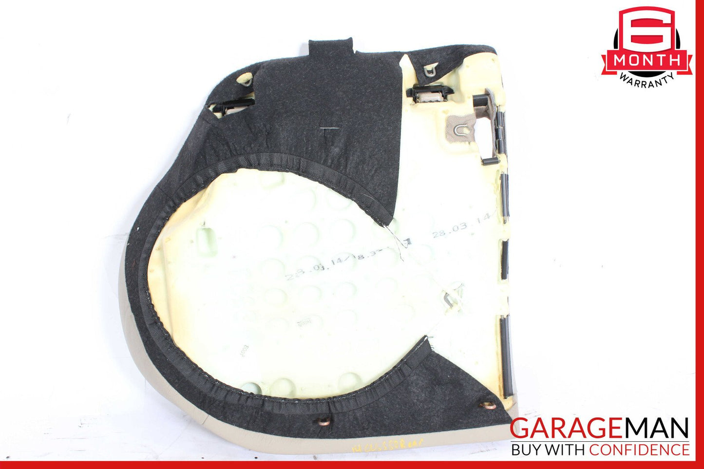 12-14 Mercedes W218 CLS550 Rear Left Driver Side Seat Cushion Lower Bottom OEM