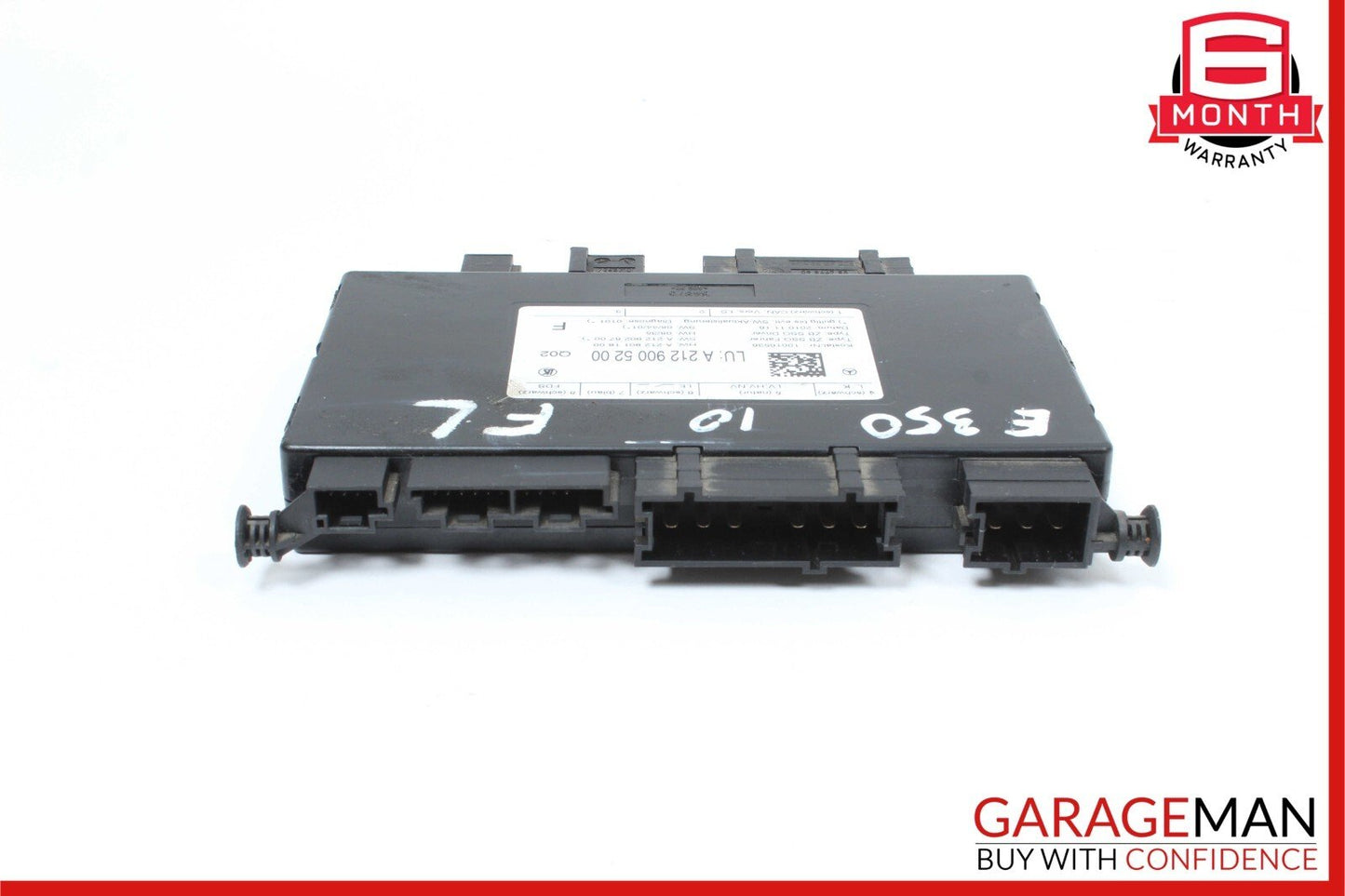 08-18 Mercedes W212 E350 C300 Seat Control Module Front Left Driver Side OEM