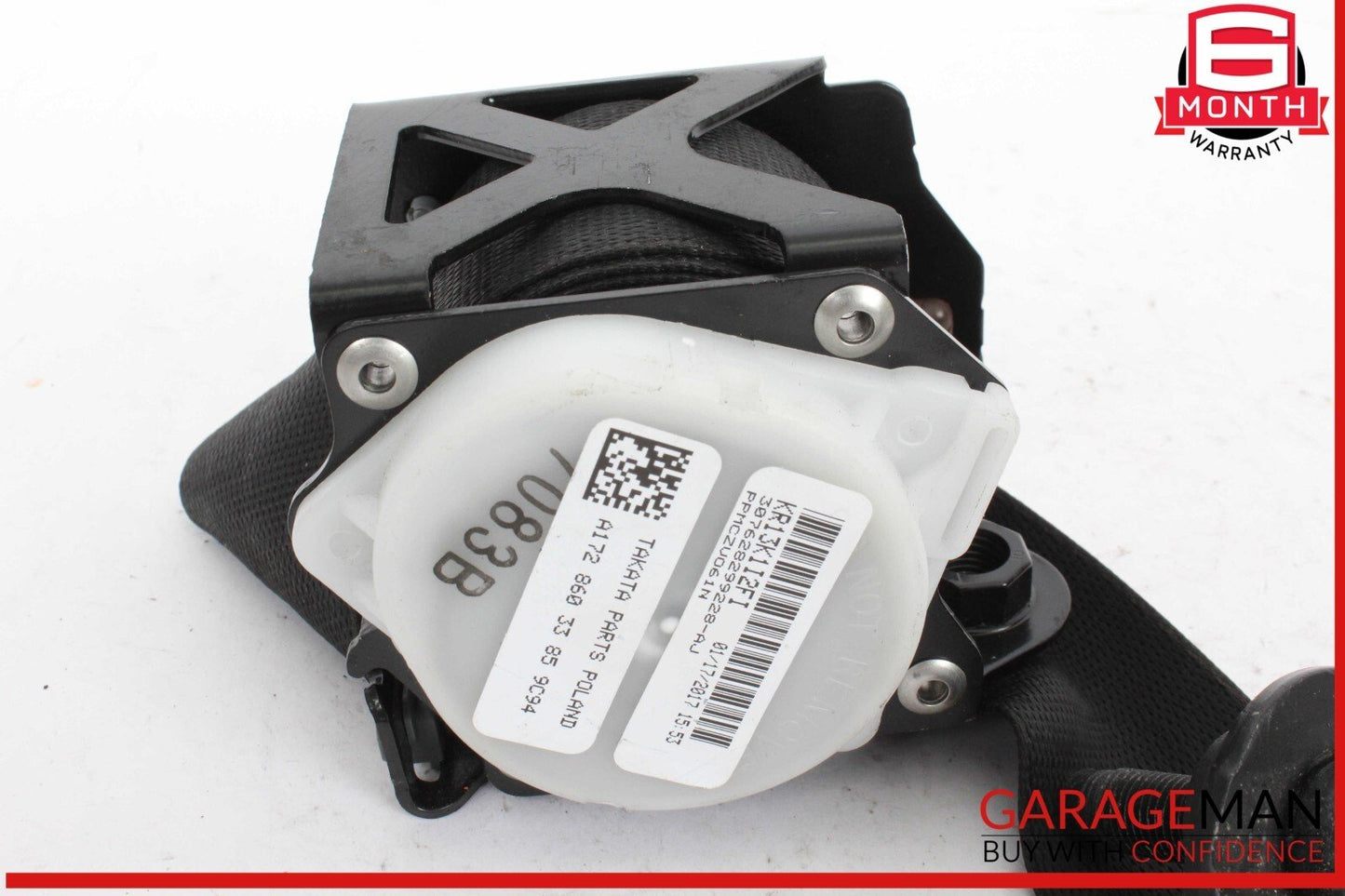 12-20 Mercedes R172 SLK250 Front Left Side Seat Belt Seatbelt Retractor OEM